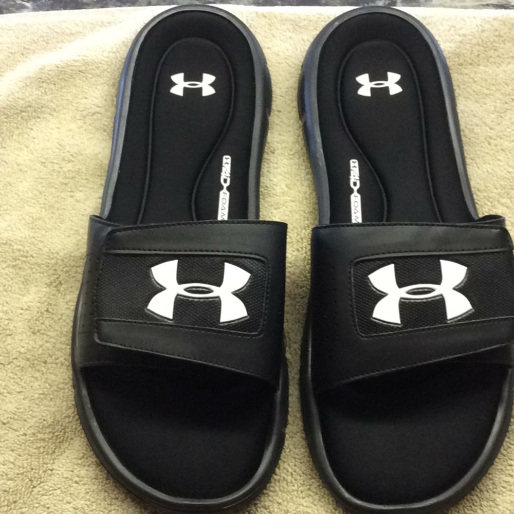 Mens Under Armour 4d Foam Flip Flops slides